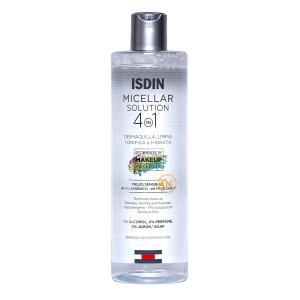 میسلارواتر 4 در 1 ایزدین مناسب انواع پوست حجم 400 میل